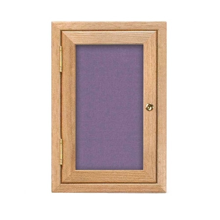 United Visual Products Triple Door Enclosed Radius EZ Tack Board, 96"x48", Black/Green UV7006EZ-GREEN-BLACK